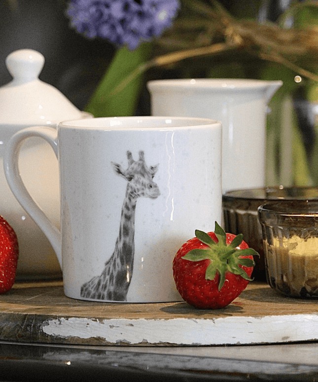 Isabella Giraffe Fine Bone China Mug image 1