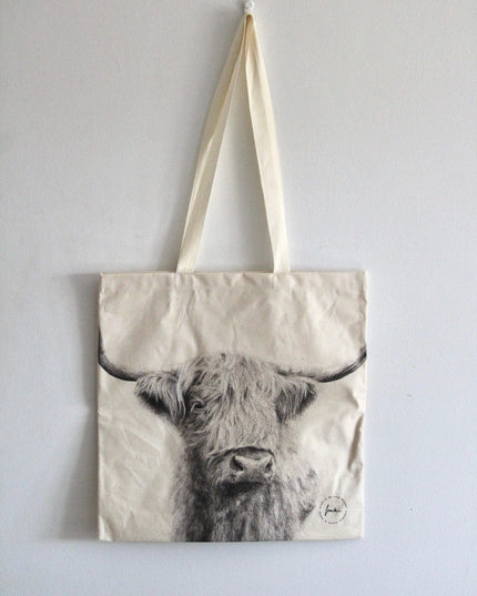 Highland Cow Tote Bag image 0