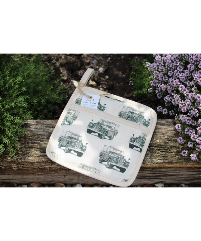 Land Rover Series 2/3 Organic Cotton Pot Grab image 0