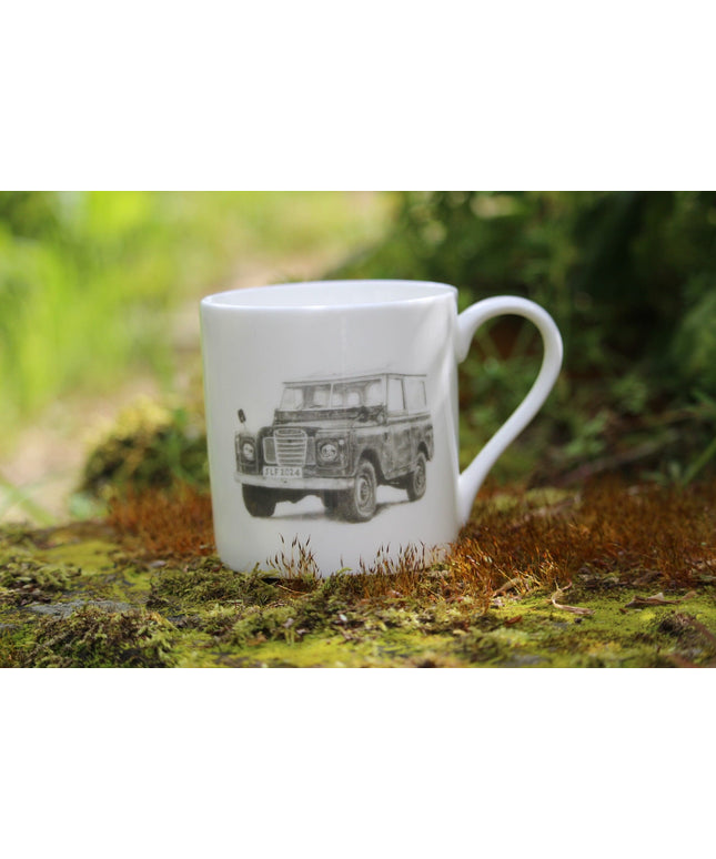 Land Rover Series 2/3 Fine Bone China Mug image 0