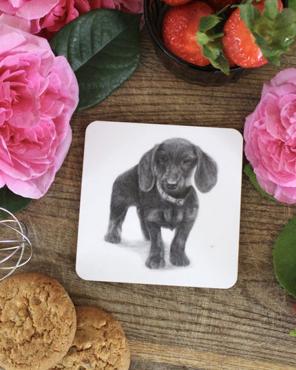 Iris Dachshund Coaster image 3