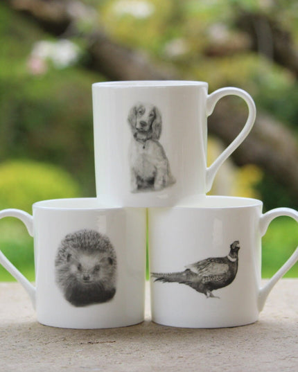 Heather Hedgehog Fine Bone China Mug image 5