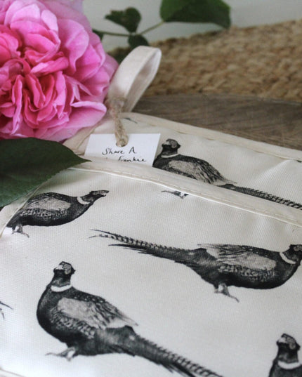 Mr Pheasant Organic Cotton Pot Grab image 3