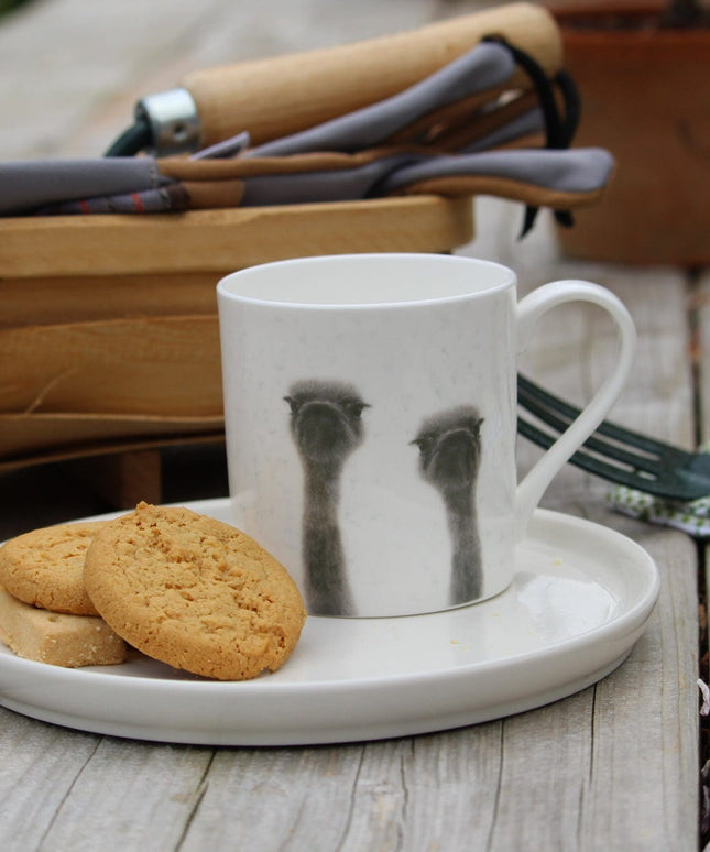 Ollie &amp; Olive Ostrich Fine Bone China Mug image 1
