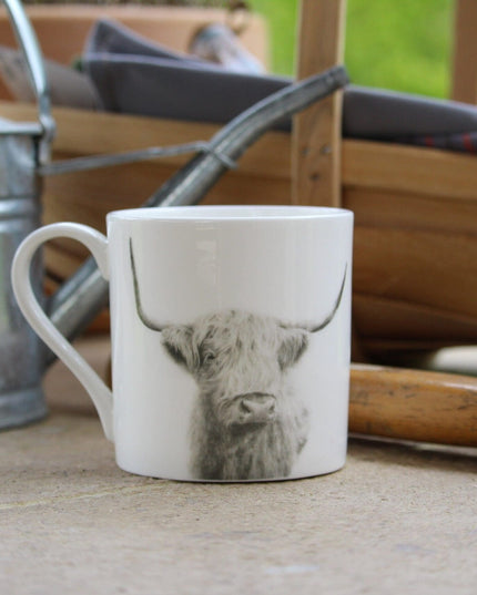 Highland Cow Fine Bone China Mug image 5