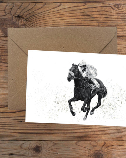 Racing Green Greeting Card image 0