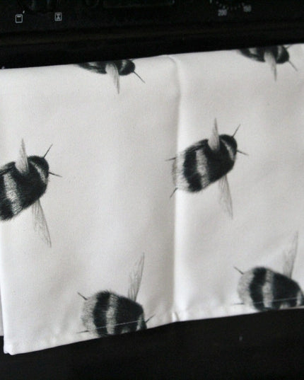 Bumble Bee Organic Cotton Tea Towel image 1