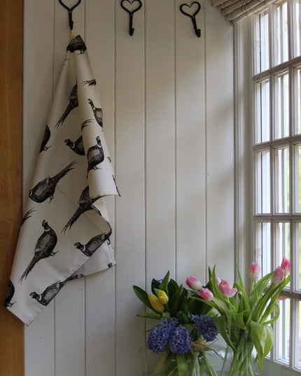 Mr Pheasant Tea Towel Organic Cotton image 5