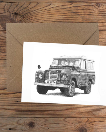 Landrover Greeting Card image 0