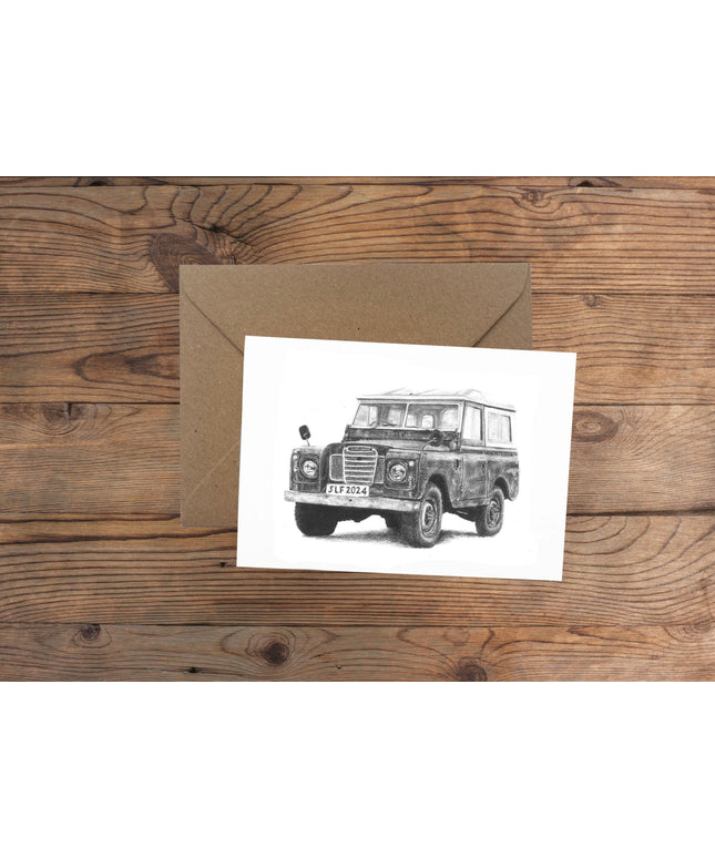 Landrover Greeting Card image 0