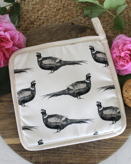 Mr Pheasant Organic Cotton Pot Grab image 2