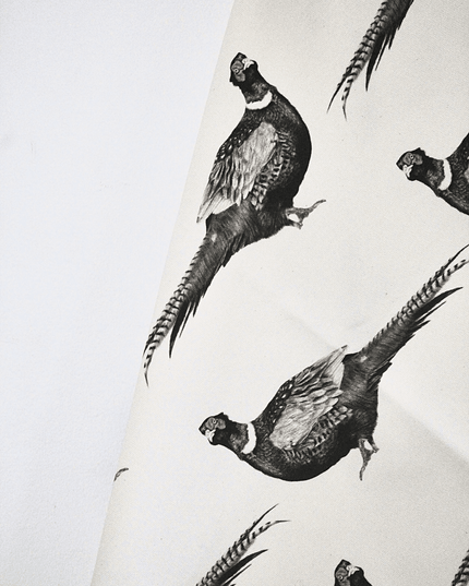 Mr Pheasant Tea Towel Organic Cotton image 4